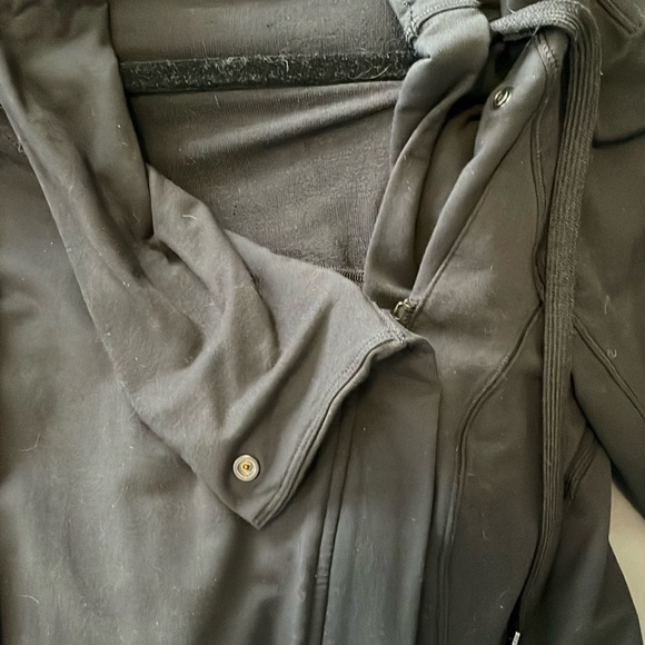 Lululemon Coast Easy Women's Black Wrap Sweater Size 4 - Picture 10 of 10